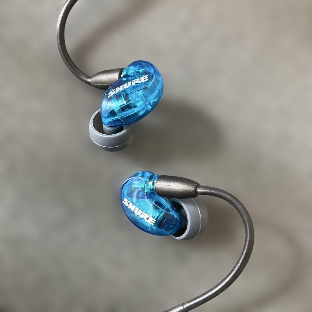 SHURE SE215SPE-A トランスルーセントブルー