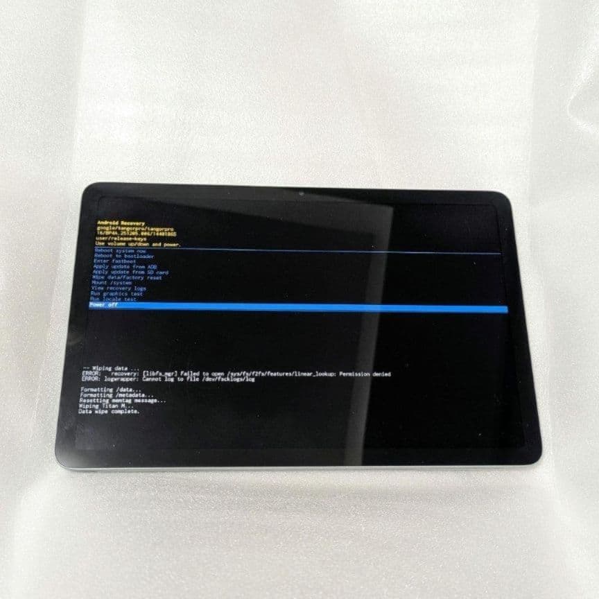 【ジャンク品】Google Pixel Tablet/Hazel（ヘーゼル）