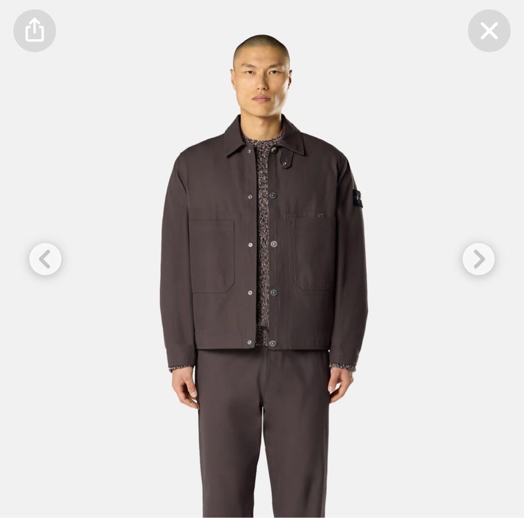 Stone  ジャケット　チャコールグレー