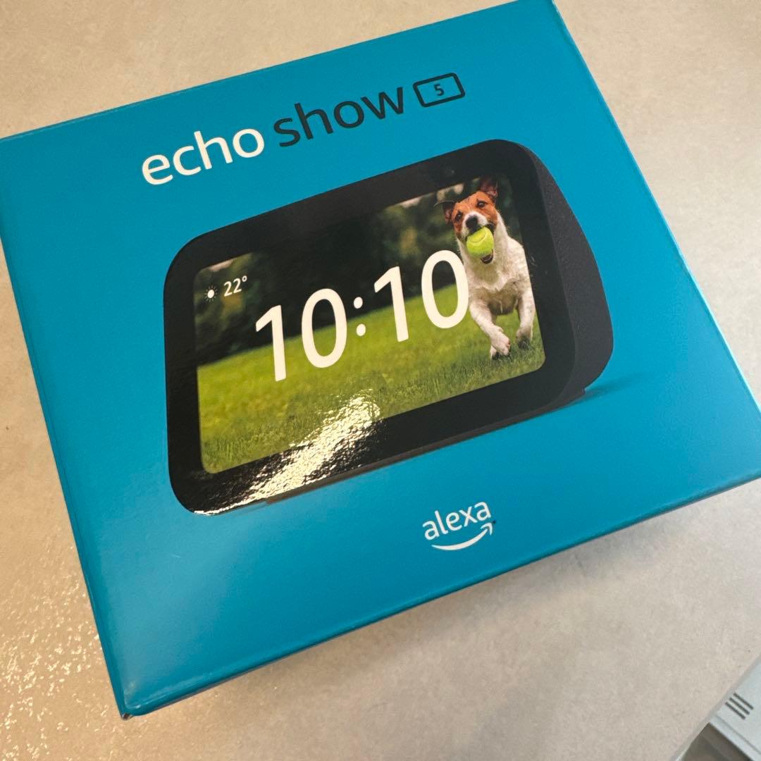 開封済　未使用　新品　Echo Show 5 (第3世代) ブラック