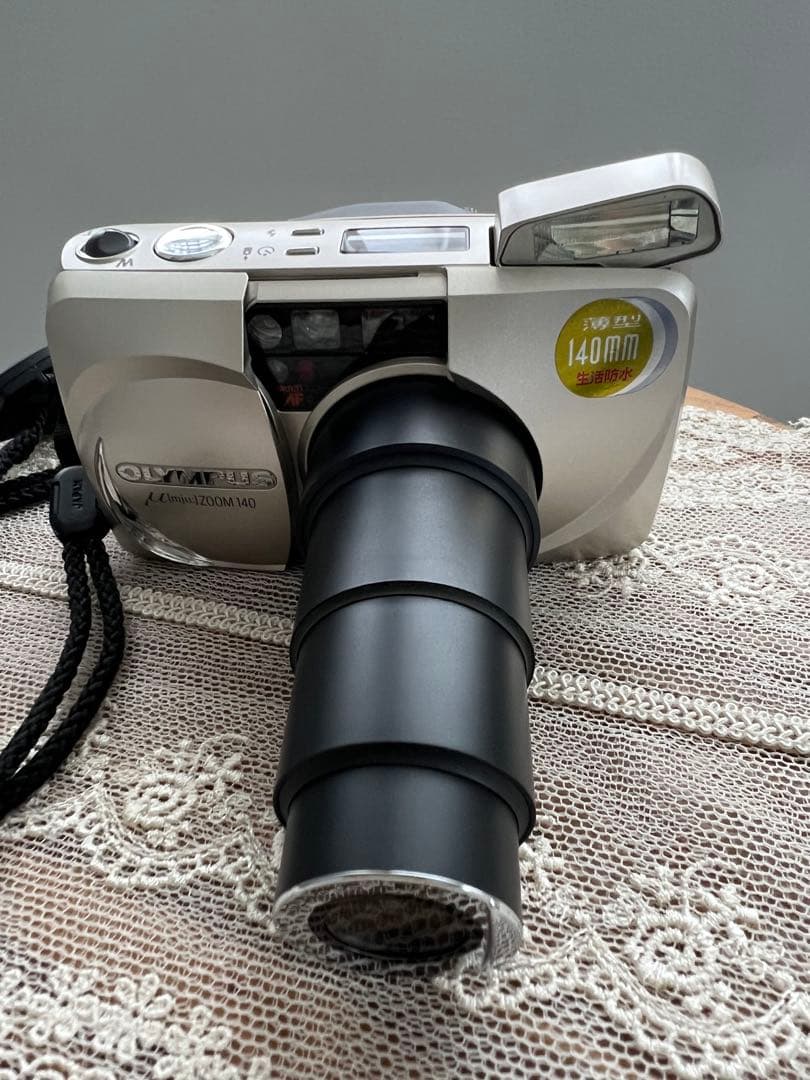 OLYMPUS μ [mju] ZOOM 140 コンパクトフィルムカメラ