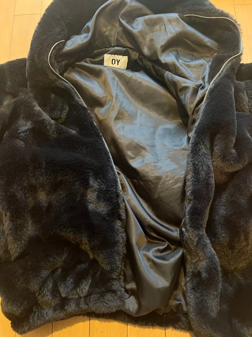 【即購入OK！】OY ドリー ファーフーディージャケット　美品