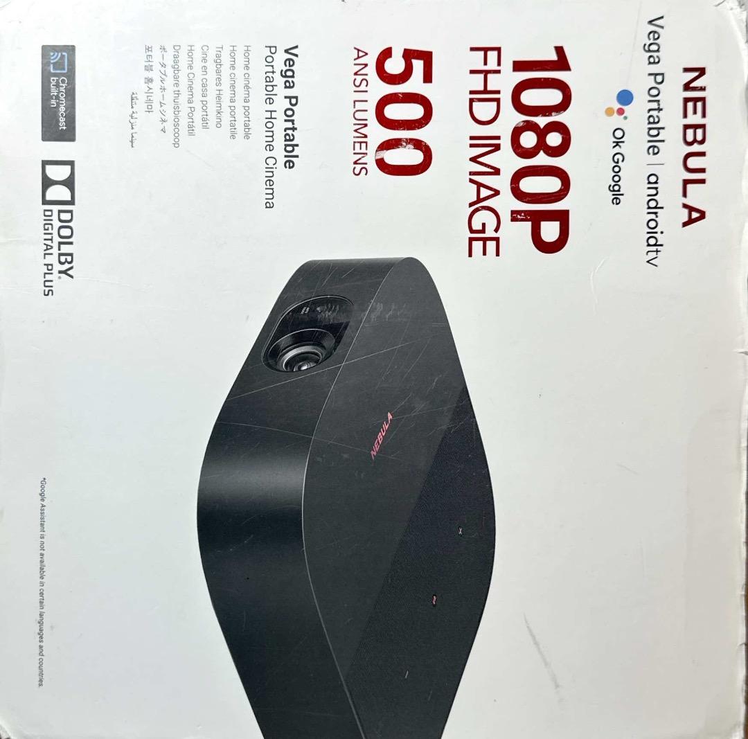 NEBULA Vega Portable 1080P プロジェクター本体