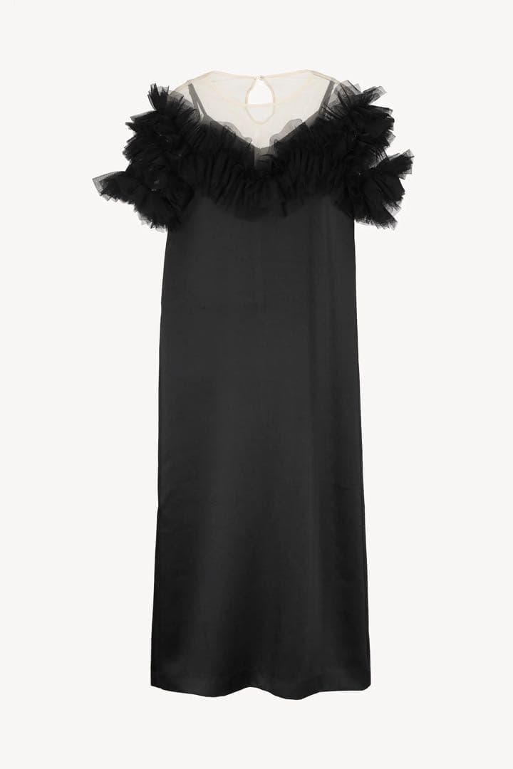 新品　acka ドレス　ワンピース　volume tulle dress