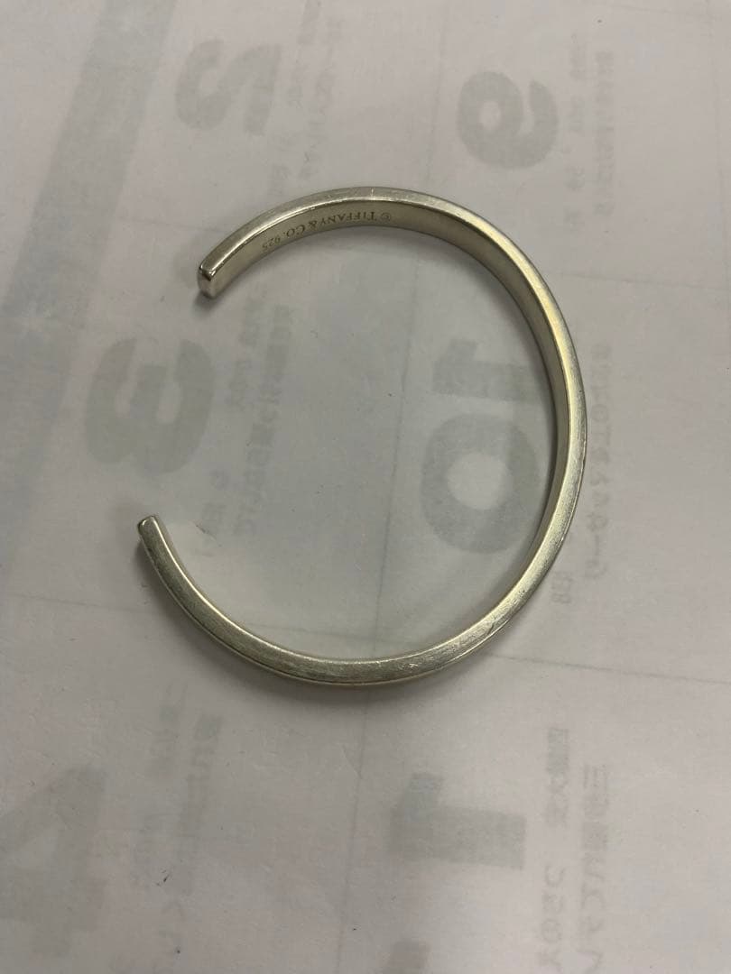 ル*ナ様 Tiffany&Co. 1837シリーズ　シルバーオープンバングル