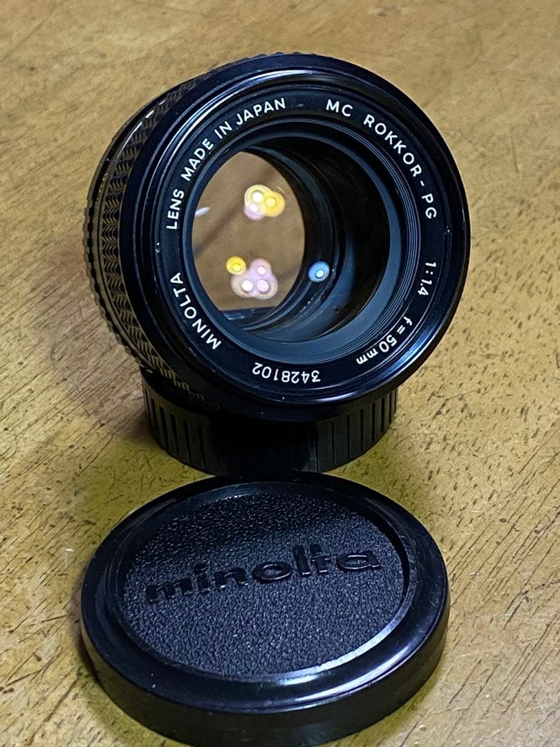レンズ(単焦点) MINOLTA MC ROKKOR-PG 50mm F1.4