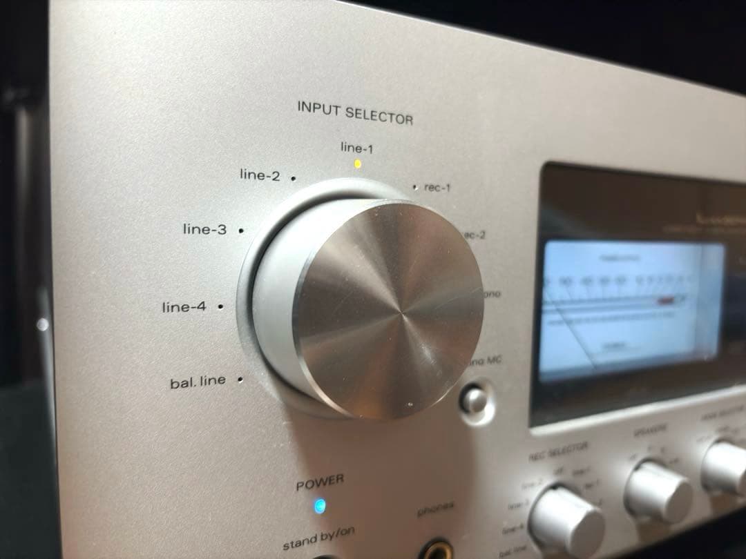 【美品・完動品】LUXMAN L-505u ブラスターホワイト プリメインアンプ