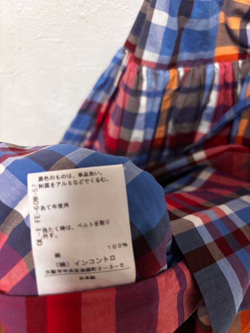 ヴィヴィアン　チェックワンピース【美品】