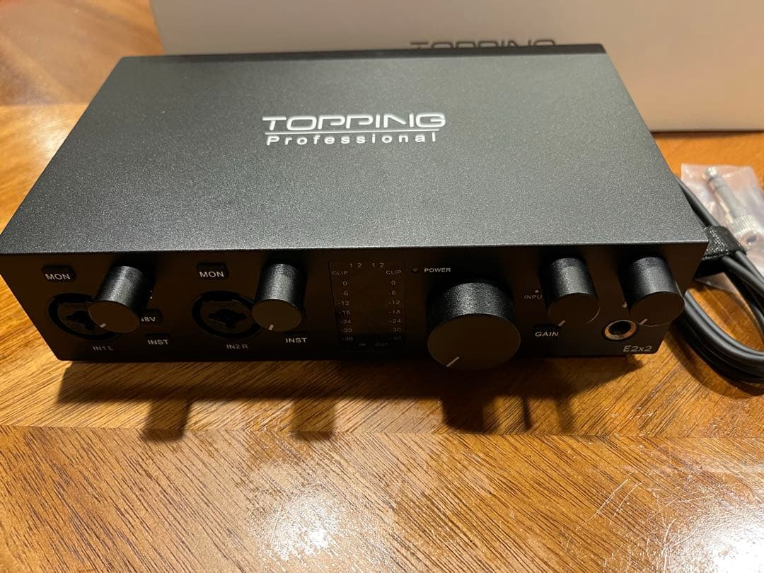 【訳あり】TOPPING E2x2 USB オーディオインターフェイス