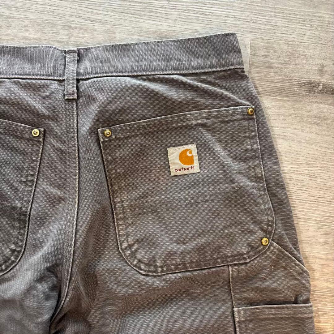 Carhartt B01 ダブルニーUSA製グレーフェード｜オリジナル#535