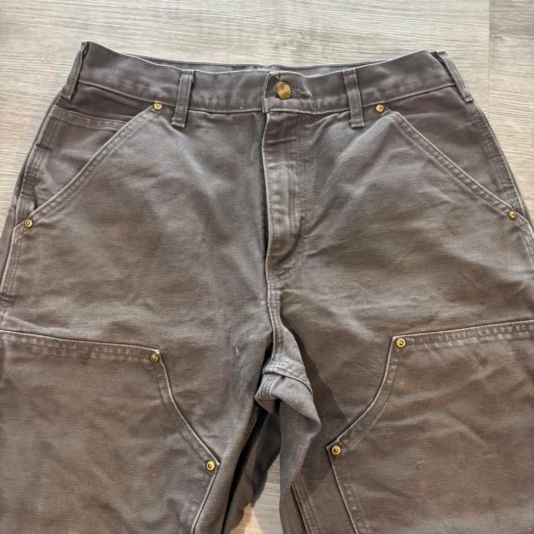 Carhartt B01 ダブルニーUSA製グレーフェード｜オリジナル#535