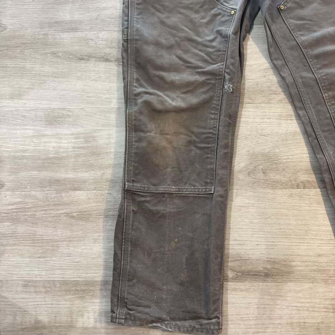 Carhartt B01 ダブルニーUSA製グレーフェード｜オリジナル#535