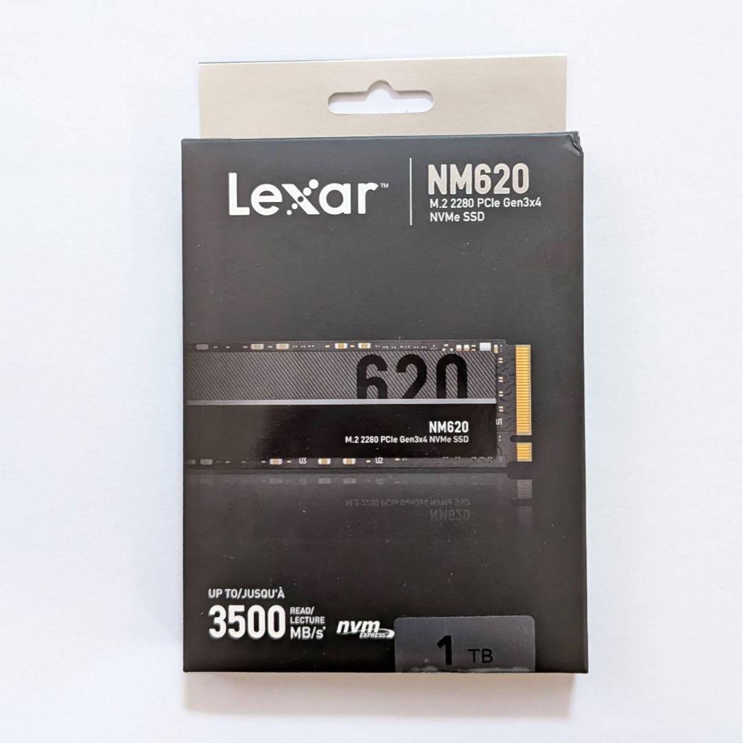 内蔵型SSD Lexar NM620 1TB NVMe SSD