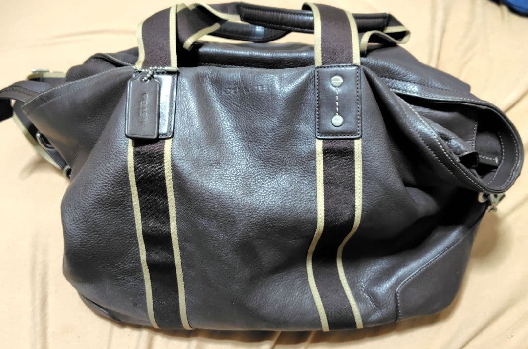 森*昭様 《美品希少》COACH　2WAY 　・本革（フルグレインレザー) ボス