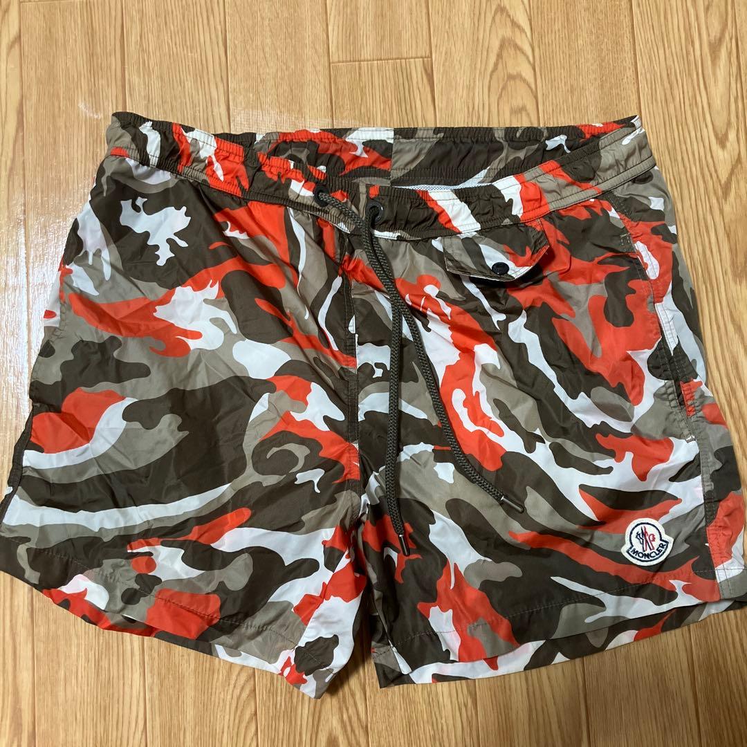 MONCLER カモフラージュ ショートパンツ ハーフパンツSサイズ