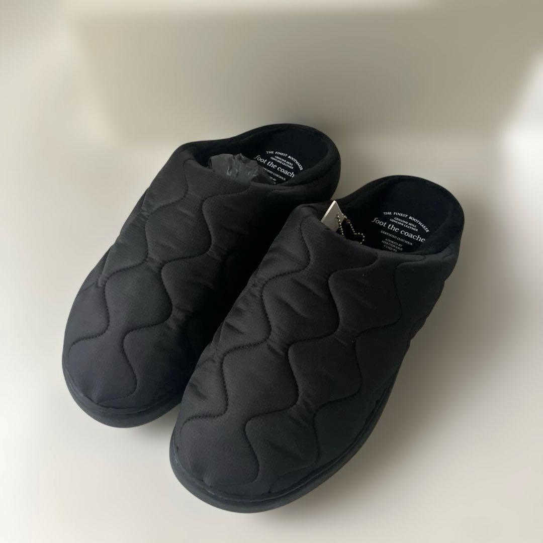 未使用　foot the coacher キルティングサンダル　26cm