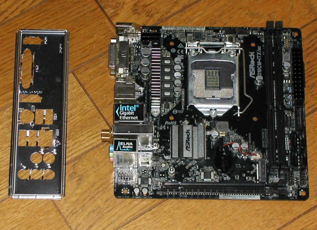 ジャンクマザボ　ASROCK　H310CM-ITX-ac　LGA1151