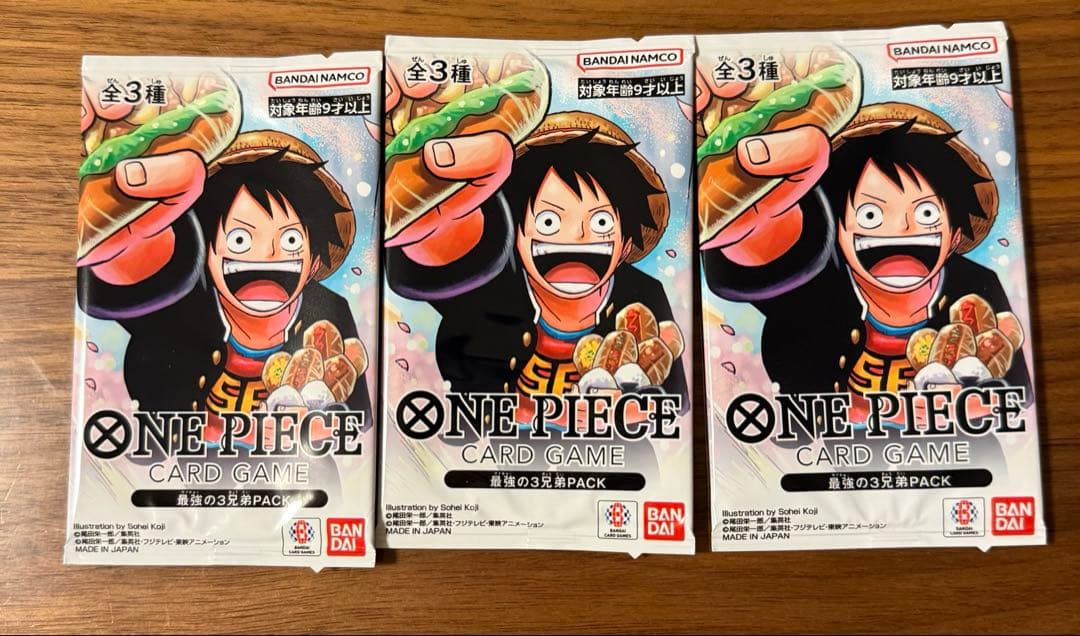 ワンピースカード 最強の三兄弟PACK　パーツ