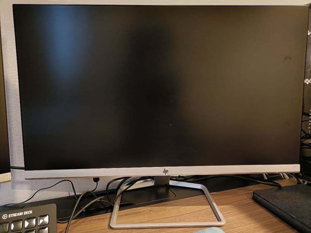 HP 27f ディスプレイ シルバー