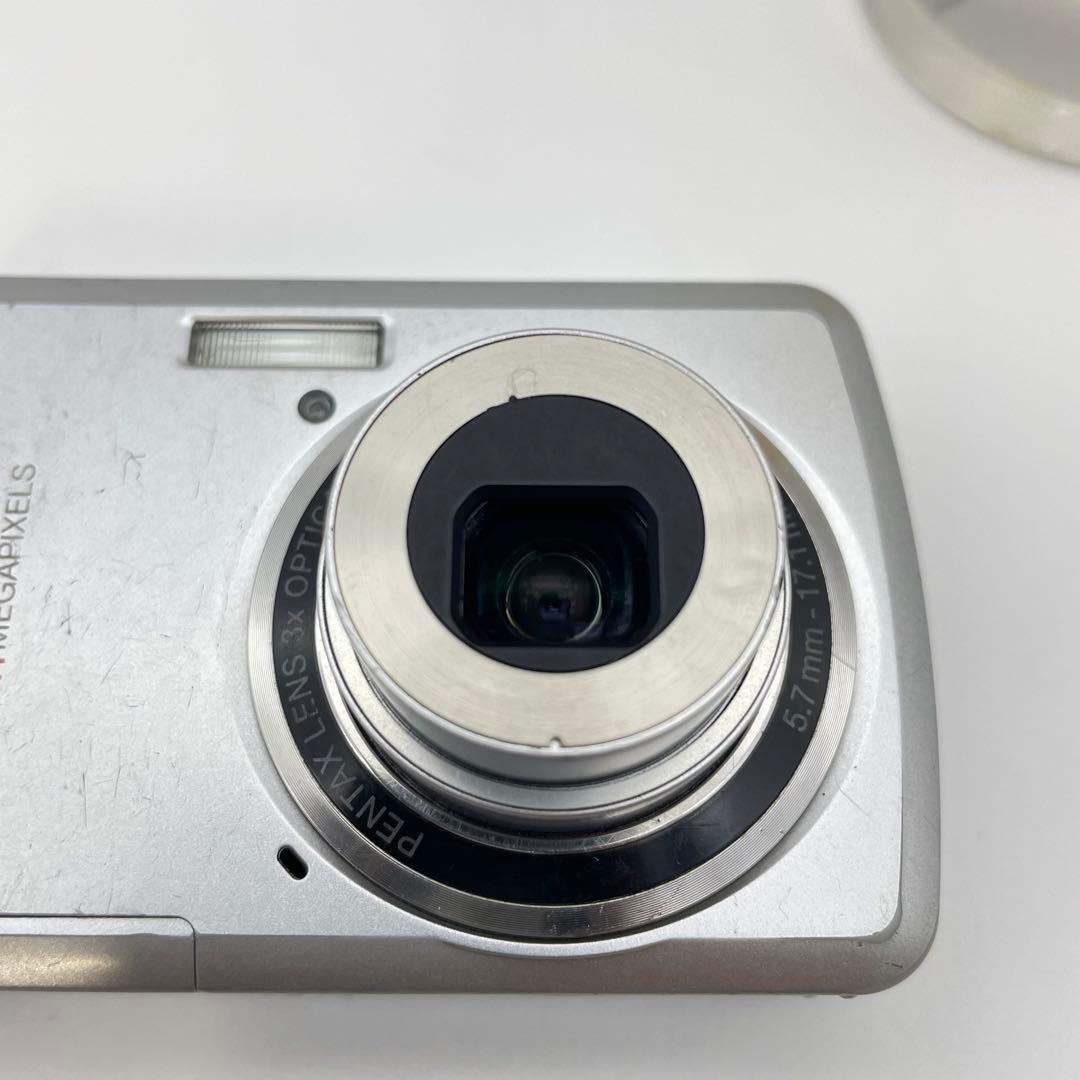 スマホ転送OK✨PENTAX Optio E60✨動作確認済 単三電池 可愛い♪