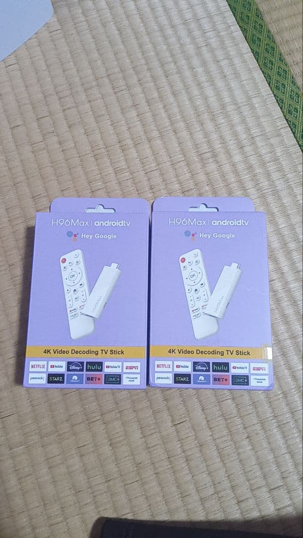 4K新品未使用品AndroidテレビstickTV大容量16GB