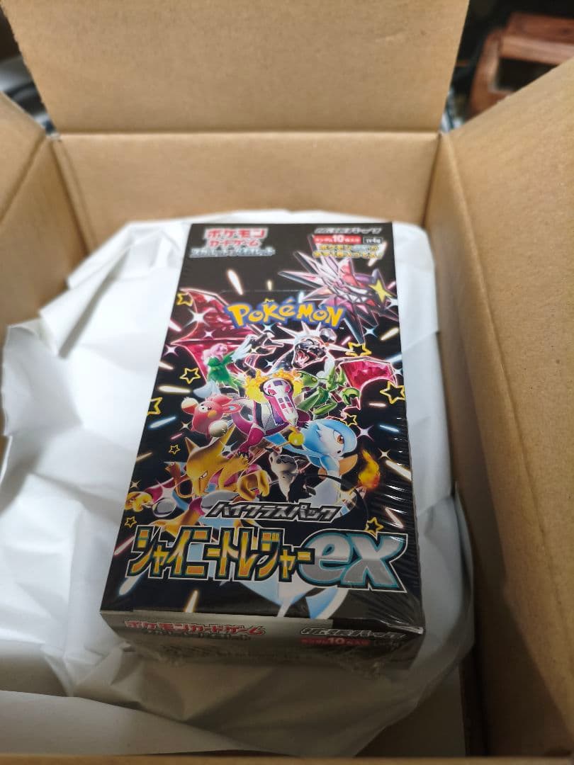 【新品未開封】シャイニートレジャーex シュリンク付き 1BOX