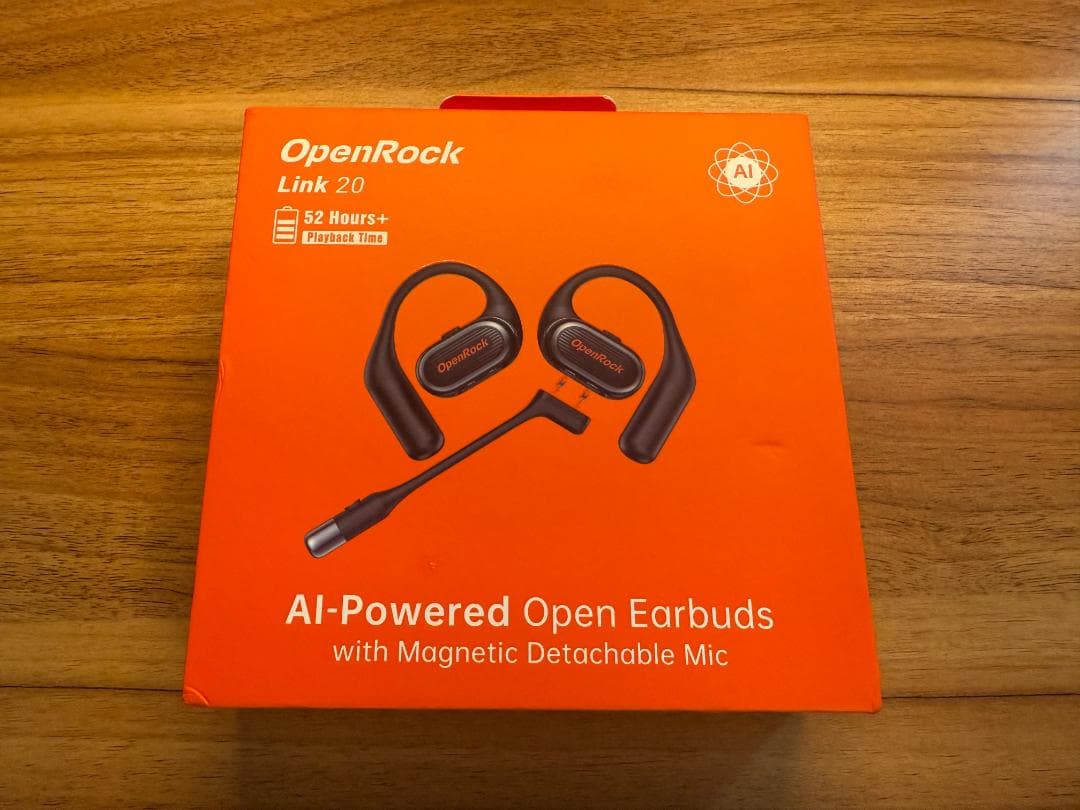 OPENROCK Link 20 オープンイヤー型ワイヤレスイヤホン