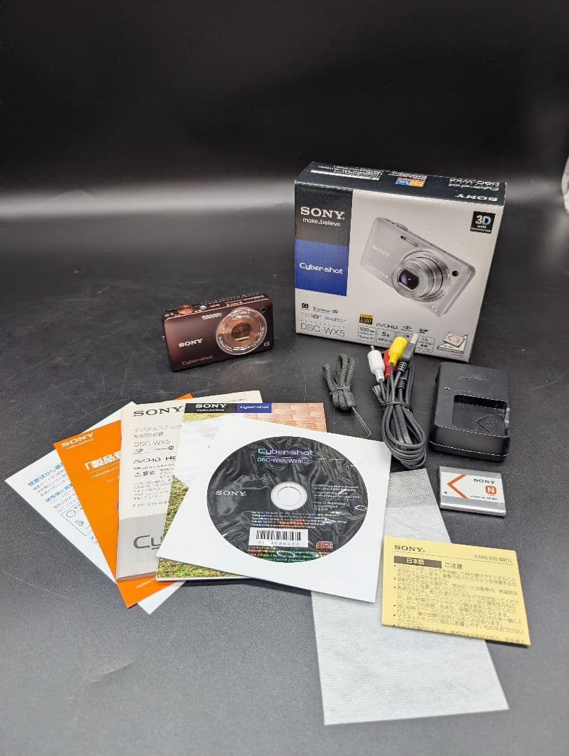 【動作確認済】SONY Cyber-shot DSC-WX5 ブラウン