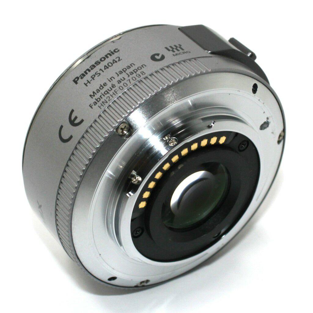 Panasonic LUMIX G 14-42mm PZ ズームレンズ シルバー
