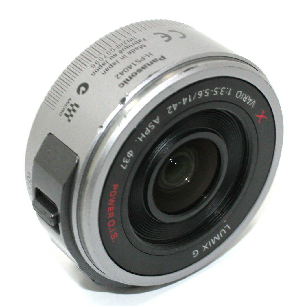 Panasonic LUMIX G 14-42mm PZ ズームレンズ シルバー
