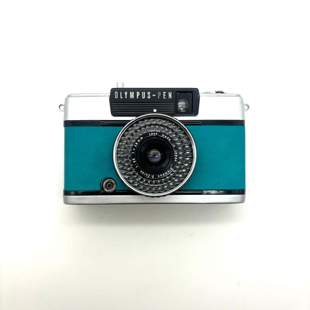 【整備済・完動品】 OLYMPUS PEN EE-3 ターコイズ