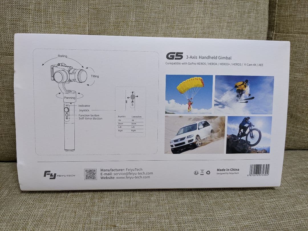 FEIYUTECH G5　3-Axis Handheld Gimbal