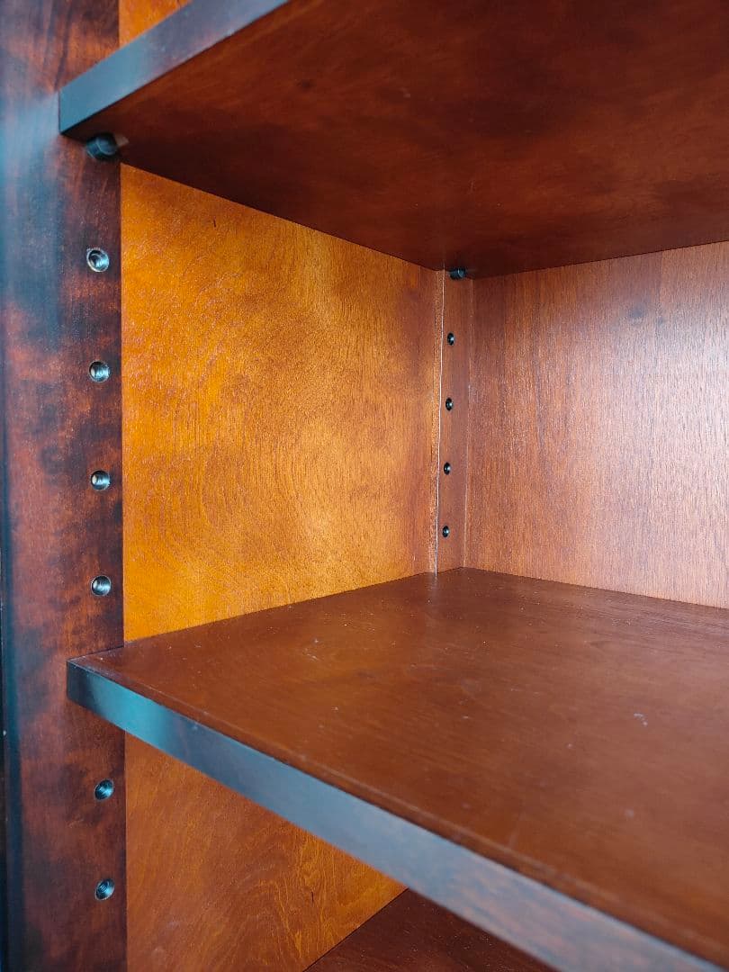 北海道民芸家具 本棚 書棚 収納棚 キャビネット 飾り棚