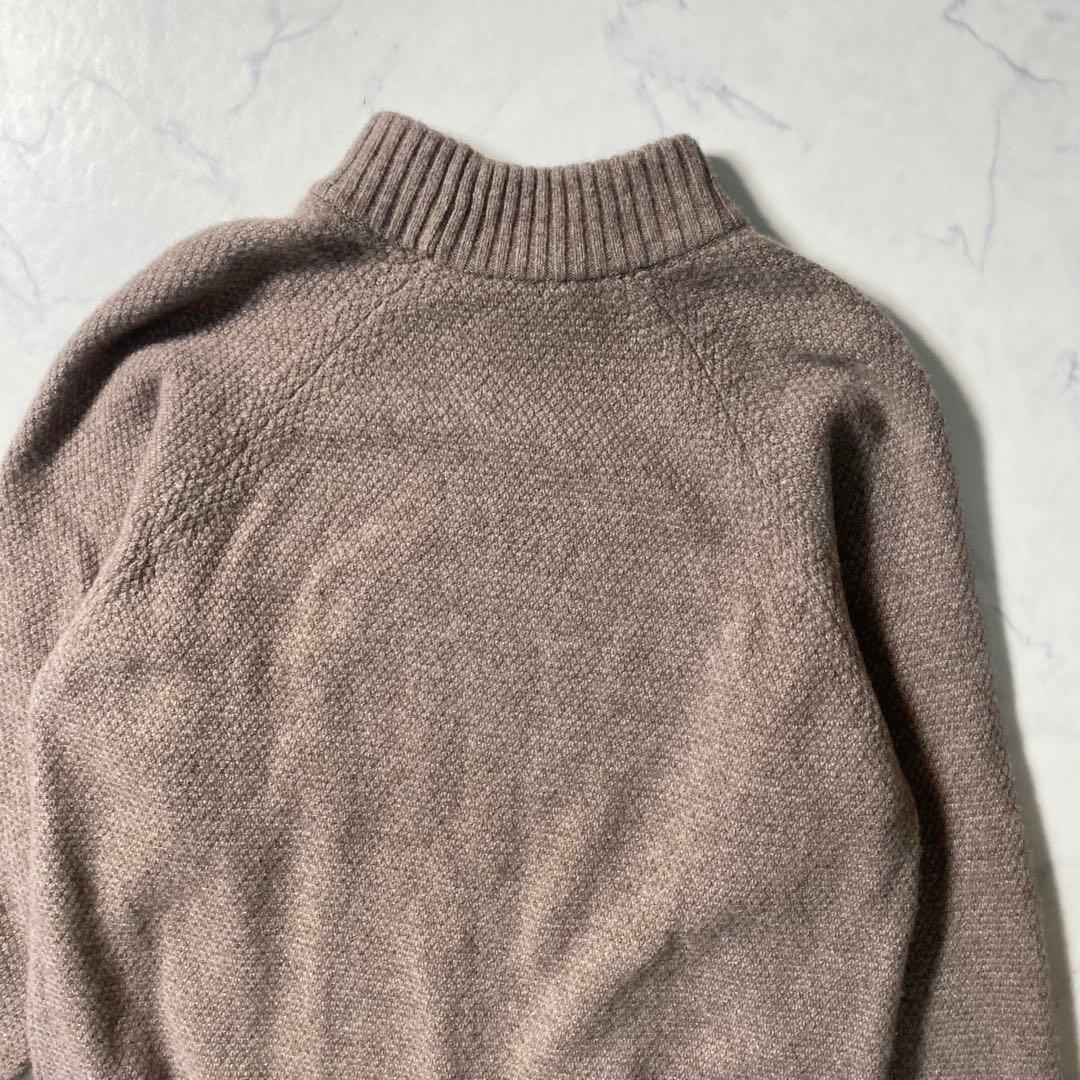美品】エイトン　セーターWOOL KANOKO MOCKNECK SWEATER