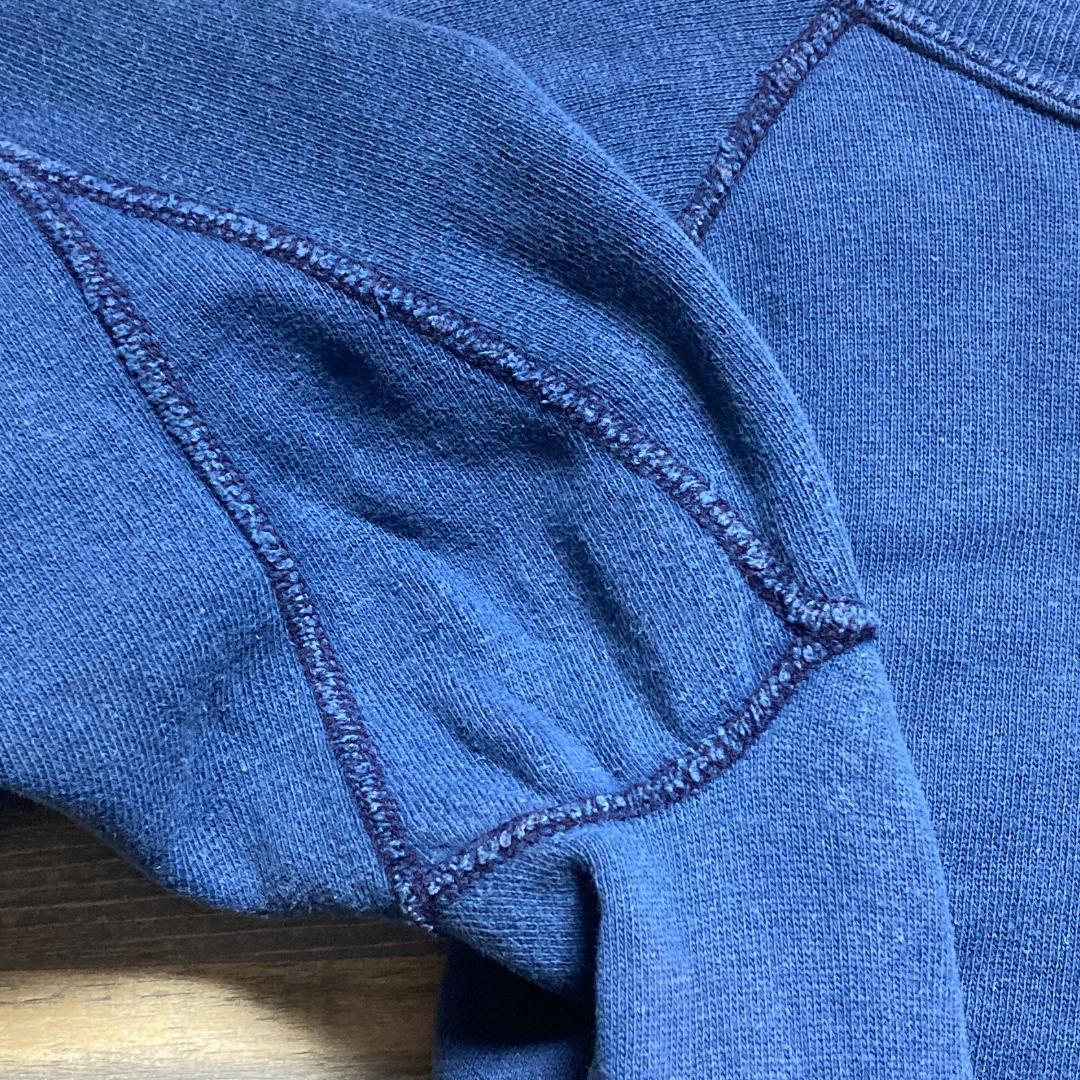 希少★70s80s USA製 脇ガゼット付 ヴィンテージ スウェット 4本針縫