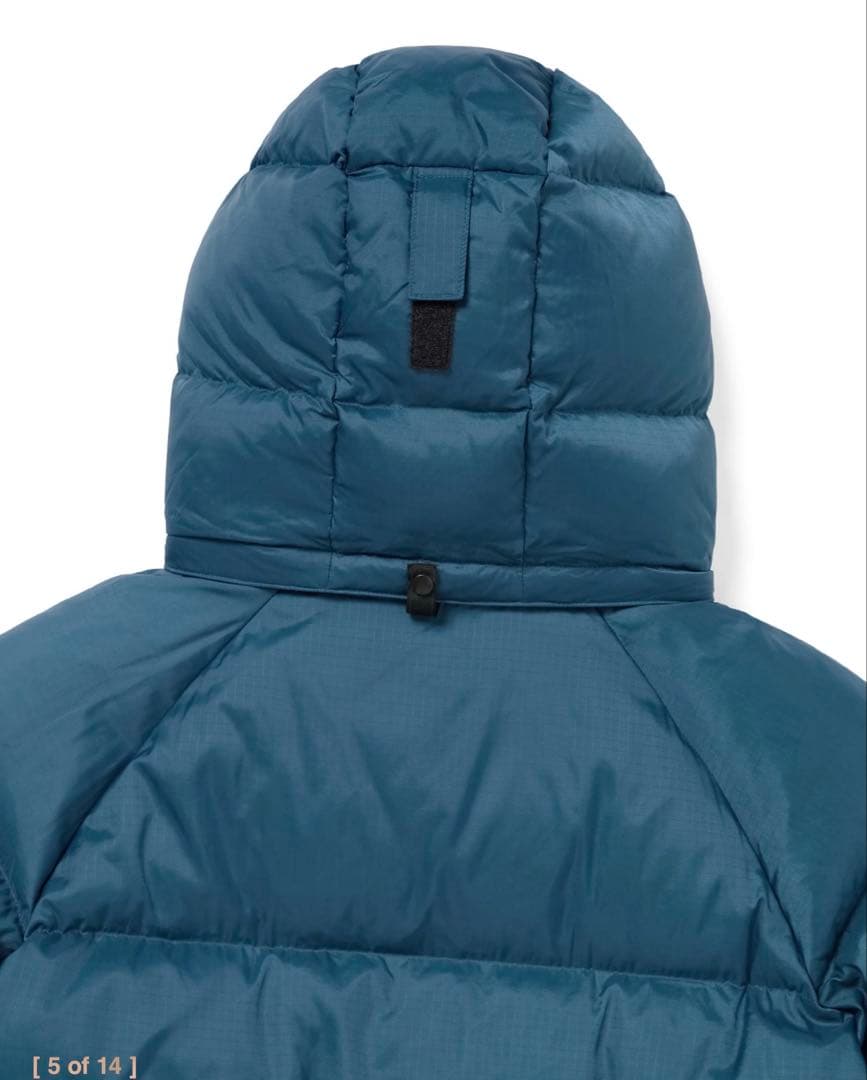 thisisneverthat ダウンジャケット ブルー