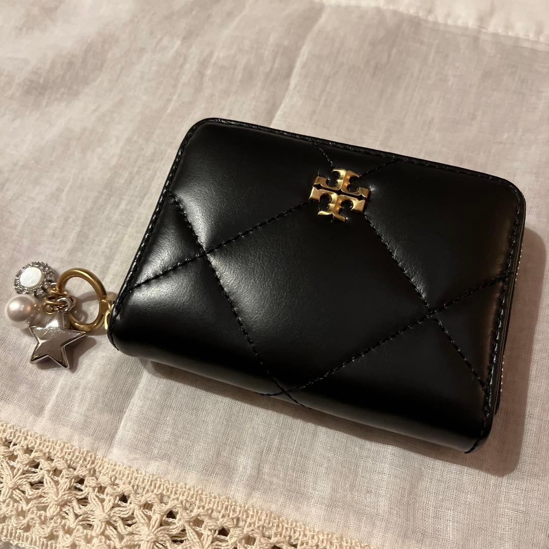 m*i様 Tory Burch トリーバーチ スモールウォレット 黒　【美品】