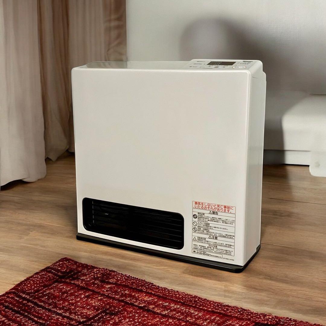 【新品・未使用】リンナイ ガスファンヒーター（都市ガス用）ガスコードなし