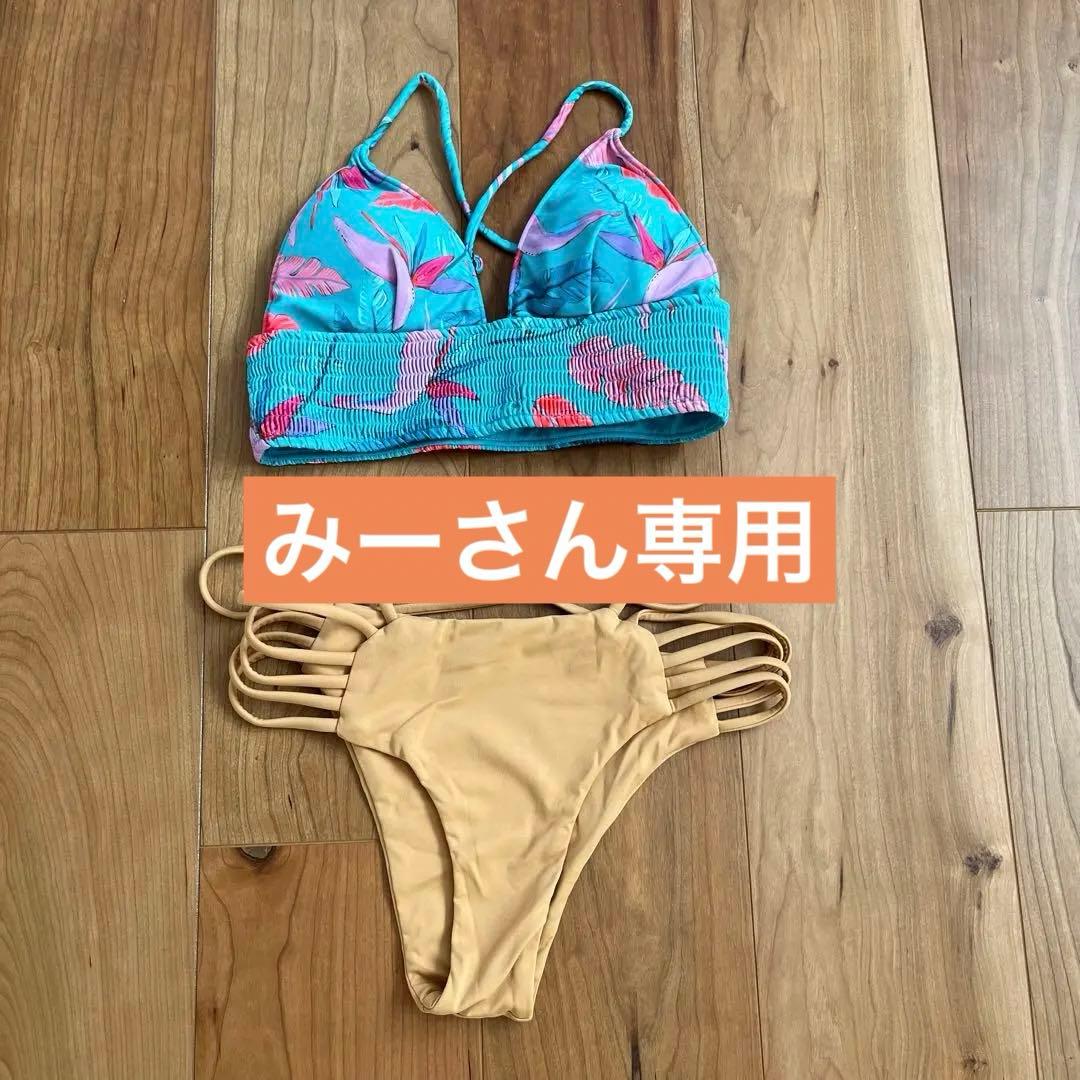 LEXIA STAM アリシアスタン　フラミンゴ　セパレート　水着 M