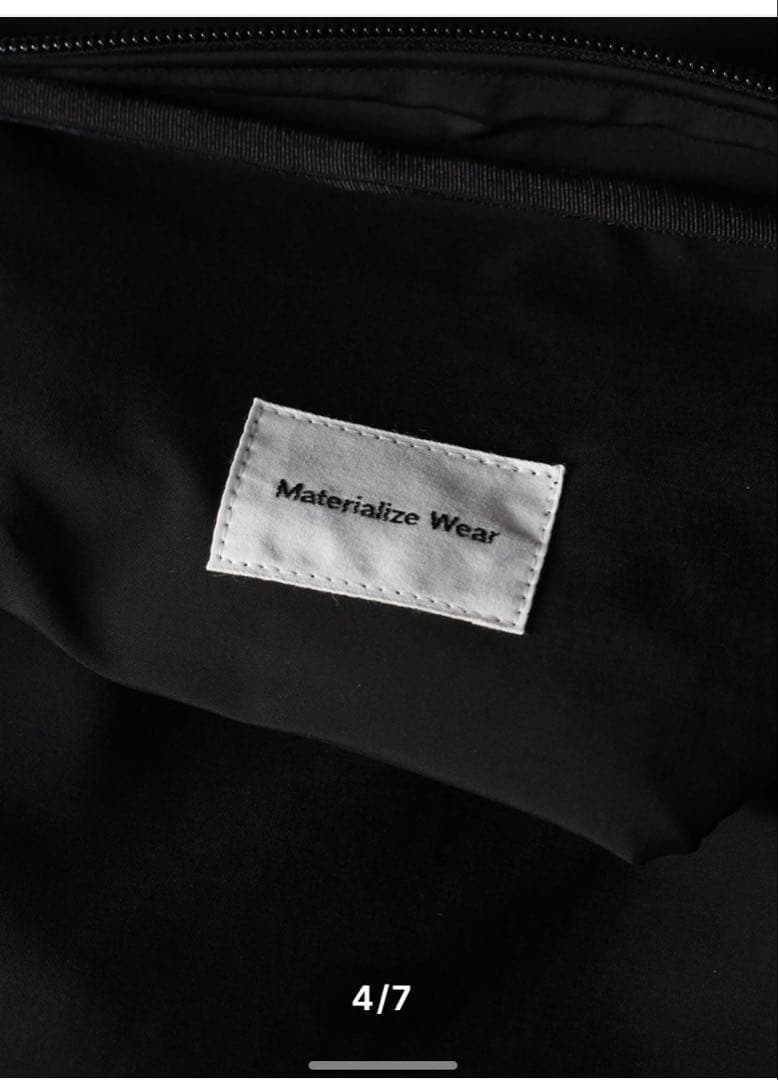 j*j様 Materialize Wear spacy bag