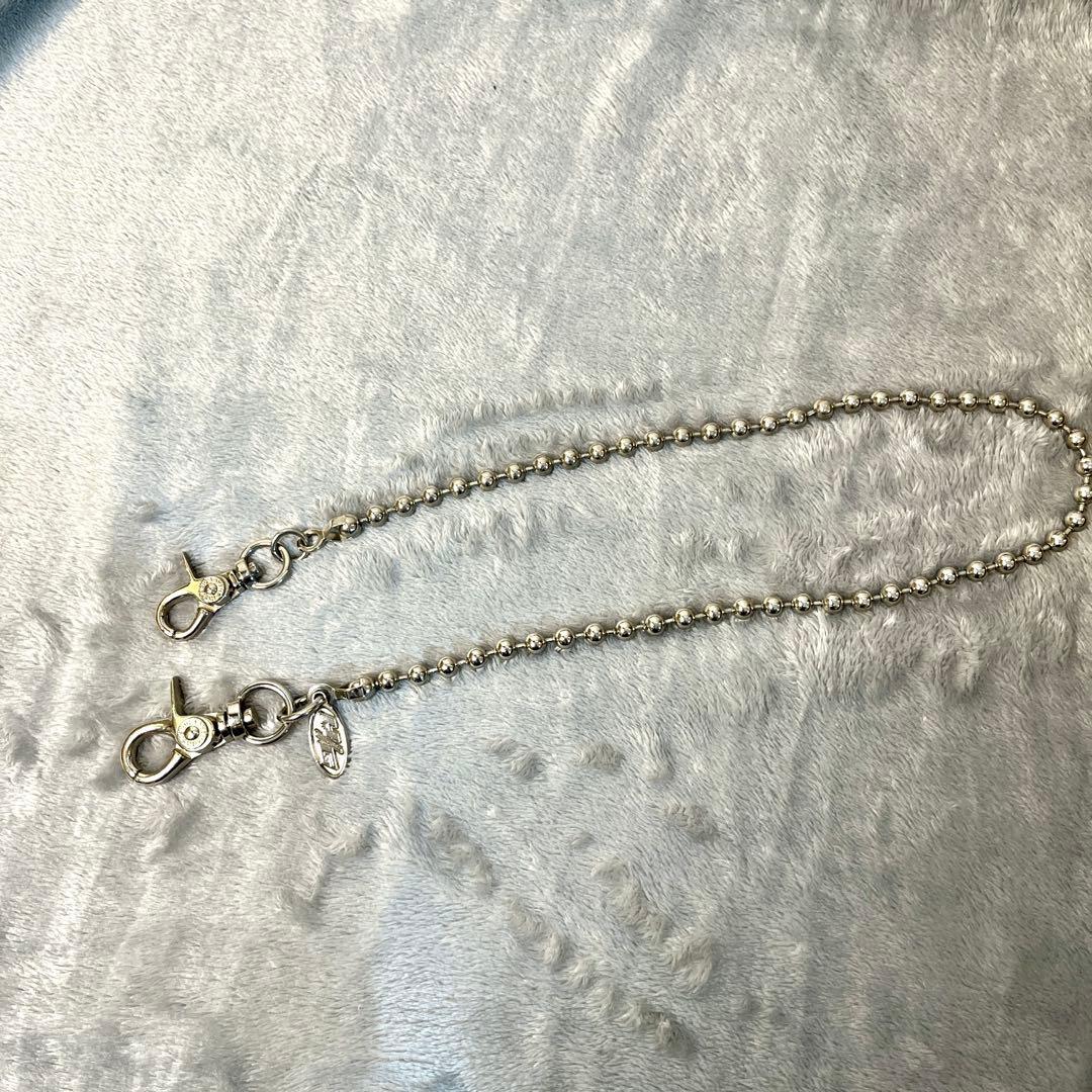 peace ヒステリックグラマー シルバー ウォレットチェーン