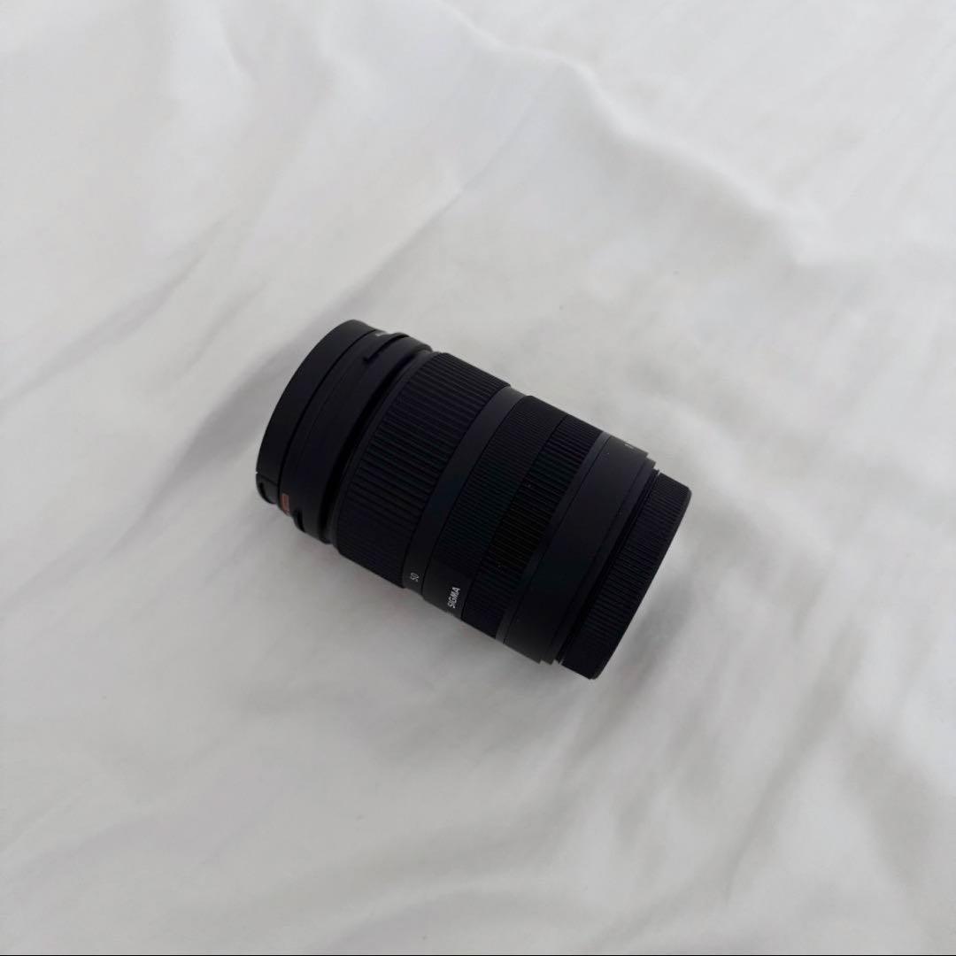 美品 SIGMA レンズガード付 18-50mm F2.8 DCDN Xマウント