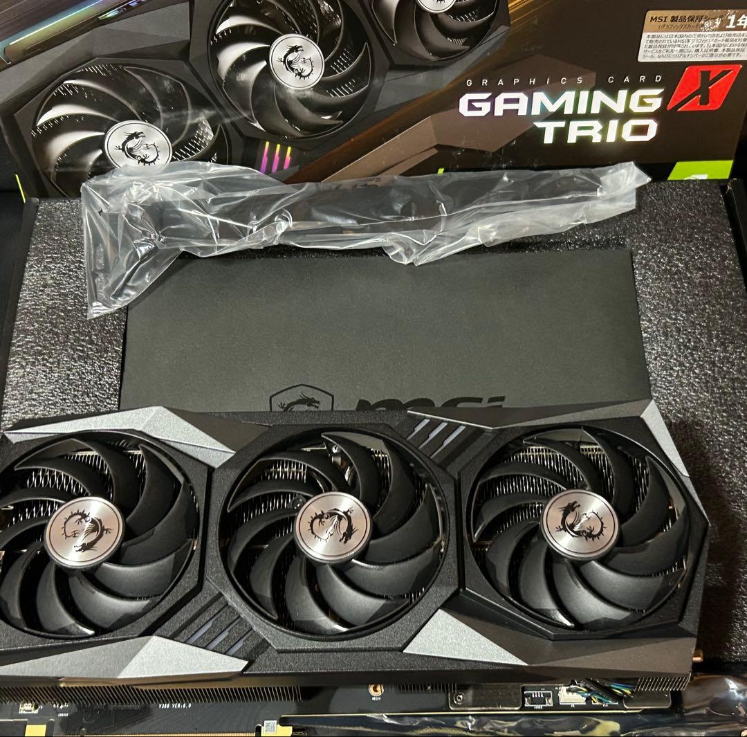 【未分解】MSI RTX 3090 Gaming X 24GB 【完備品】