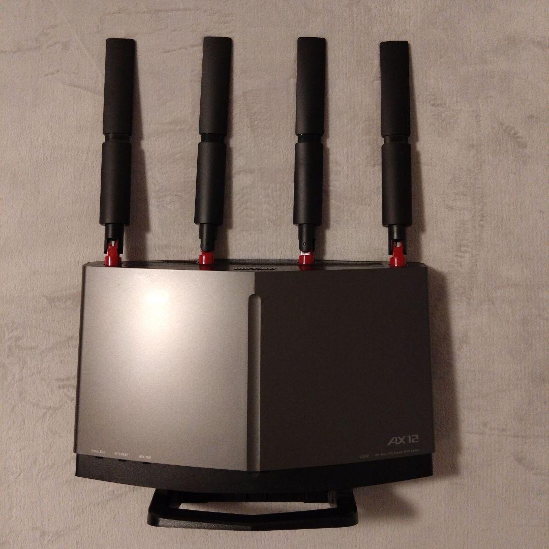 BUFFALO 無線LAN(wifi)ルーター WXR-6000AX12S