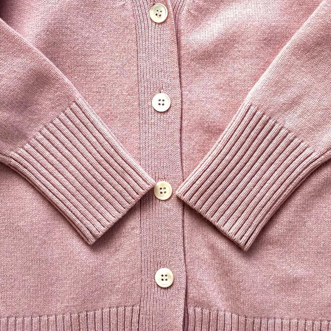 ノーリーズ NOLLEY’S カシミヤ ブレンド Vネック カーディガン