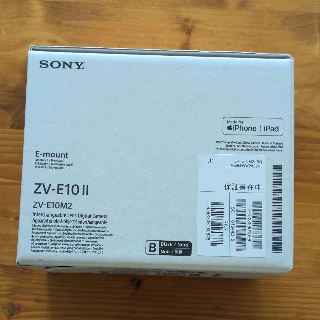 SONY VLOGCAM ZV-E10M2 ボディ
