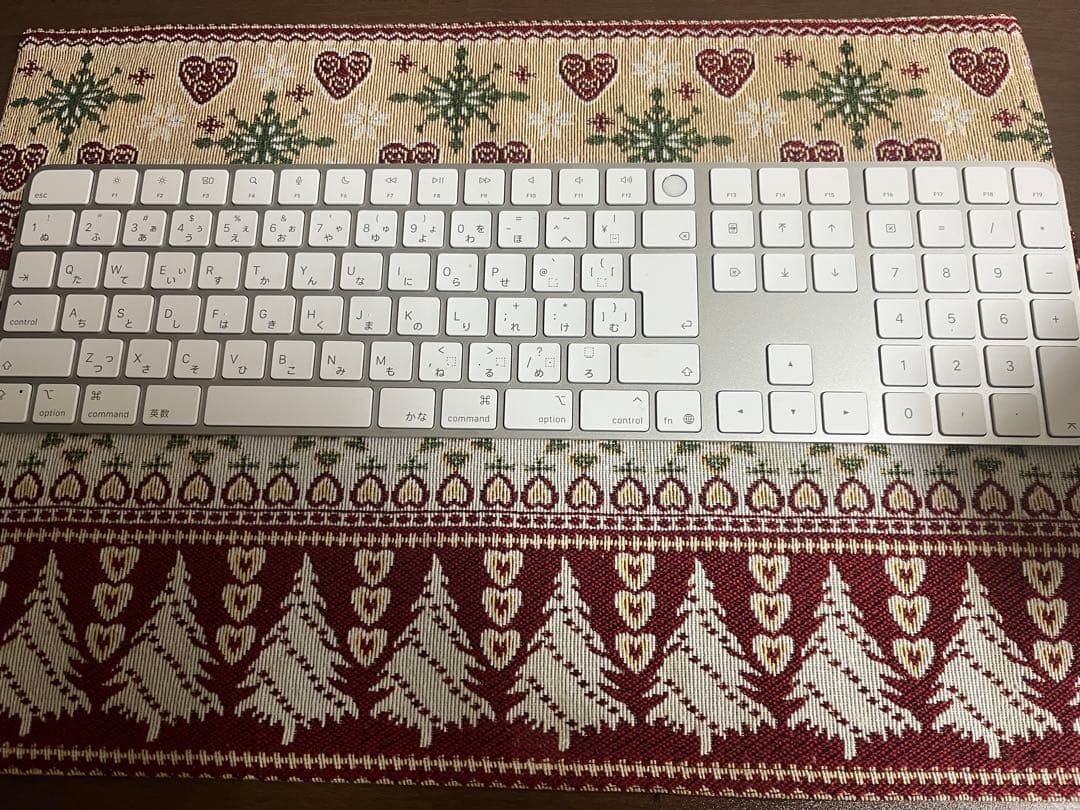 2025年米国最新版　アップル日本語配列　キーボード 本体