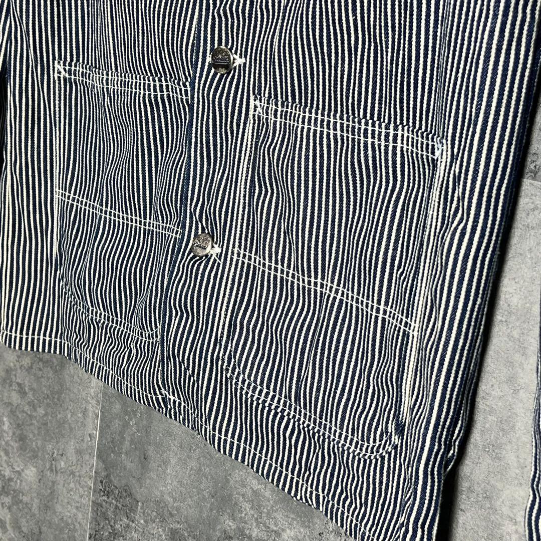 USA製　ポインターブランド　ヒッコリーストライプジャケット希少XS