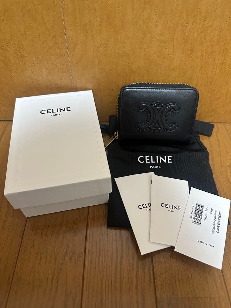 最終値下げ‼️CELINE ブラックレザーケース