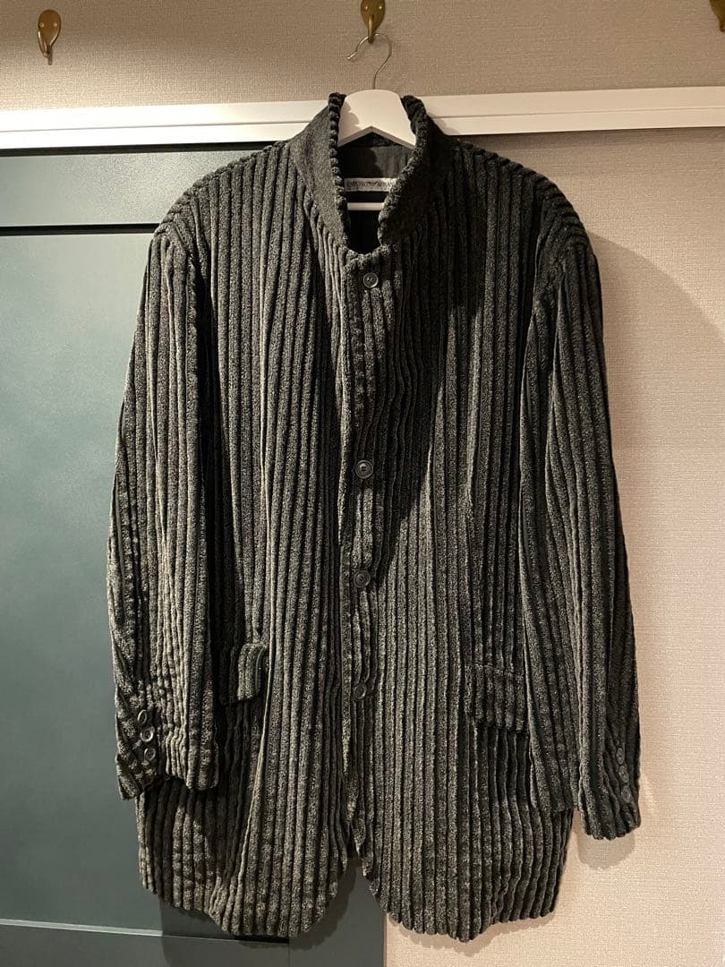 56 XXL 90s EMPORIO ARMANI 極太畝 コーデュロイ JKT